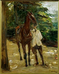 Groom with Horse