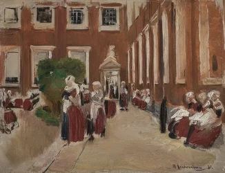 Courtyard of the Amsterdam Orphanage