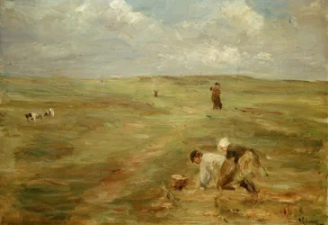 Potato Diggers in the Dunes of Zandvoort