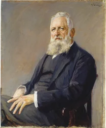 Portrait of Franz Adickes, Mayor of Frankfurt