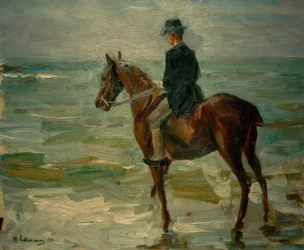 Rider by the Sea to the Left