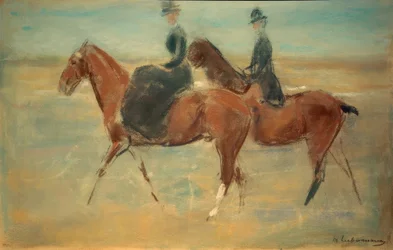 Rider and Rider at the Sea