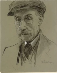 Self-Portrait with Cap