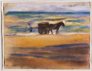 Shell Seekers on the Beach