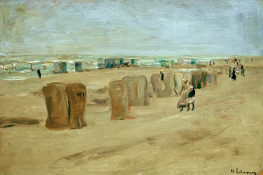 Beach Scene in Noordwijk