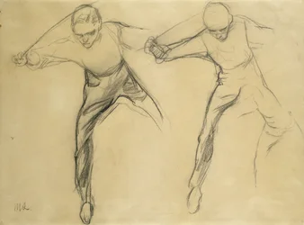 Two Male Figures