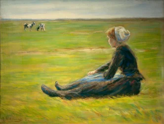 Goatherd in the Dunes