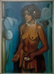 Woman on Palau