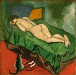 Reclining Nude from the Back
