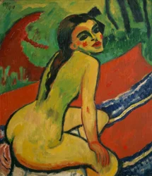 Seated Female Nude