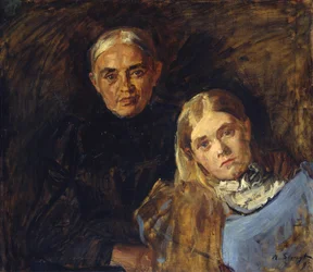 Mrs Voll with Daughter