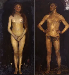 Human Couple (Homo sapiens Plates)