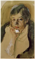 Nini Slevogt with Chin Resting