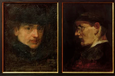 Self-Portrait / Self-Portrait in Profile
