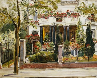 The Front Garden of the Steinbart Villa in Berlin