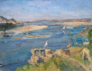 The Nile near Aswan, 1914