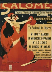 Poster of Opera Salome by Richard Strauss