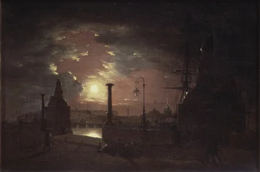 Autumn Night in St. Petersburg