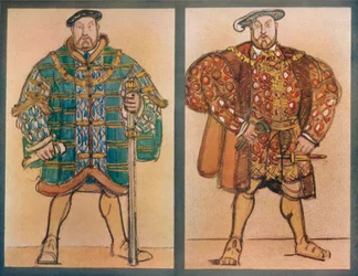 Costume Designs for Henry VIII Theatre De L