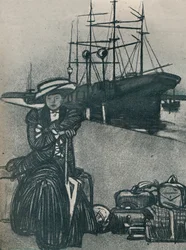 The Traveler, c1920-1923
