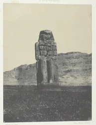 Gournah, Statue de Memnon, Thebes