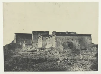 Grand Temple of Isis at Philae, General View Taken from the North, Nubia
