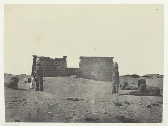 Hémi-Spéos De Séboua, Drômos, Nubie, 1849-51, printed 1852