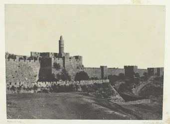 Jerusalem, Western Part of the Walls, Palestine
