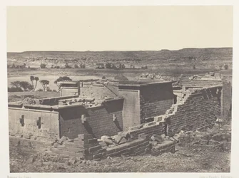 Kalabscheh, General View of the Temple of Kalabscheh (Talmis); Nubia