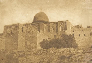 Koubbé-Nébi-Monça - Dome of Moses in Jerusalem, August 1850