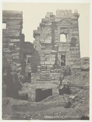 Medinet-Habou, Northern Facade of the Gynaeceum of Ramses-Miamun, Thebes