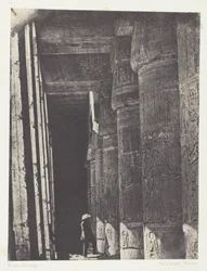 Medinet-Habou, Gallery of the Palace of Ramses-Miamun; Thebes