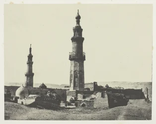 Mosque of Aly-Bey, Girgeh, Upper Egypt, plate 15 from the album "Egypt, Nubia, Palestine and Syria" (1852)