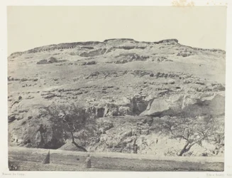 Necropolis of Ancient Lycopolis, Upper Egypt, plate 12 from the album "Egypt, Nubia, Palestine and Syria" (1852)