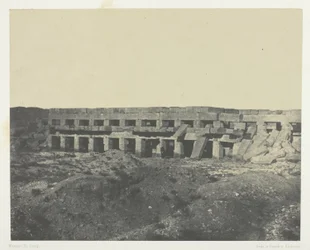 Palace of Karnak, Private Apartments of the Palace, Promenade of Thutmose III; Thebes