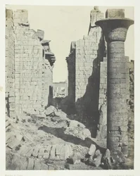 Palace of Karnak, Court of the Bubastites and Main Entrance of the Hypostyle Hall, Thebes