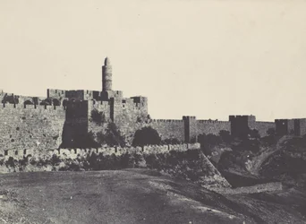 Palestine. Jerusalem. Western Part of the Walls