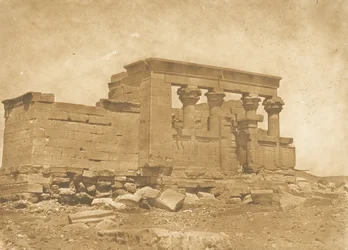 Pronaos of the Temple of Deboude Parembole, April 10, 1850