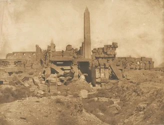 Ruins of the Palace of Karnak - View taken at the end of the Sanctuary