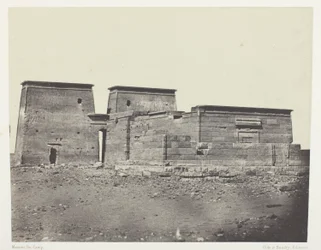 Temple of Dakkeh (Ancient Pselcis); Nubia, plate 94 from the album "Egypt, Nubia, Palestine and Syria" (1852)