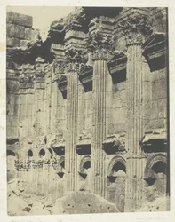 Temple of Jupiter at Baalbek (Heliopolis, Interior of the Naos; Syria)