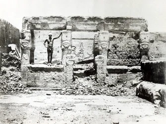 Temple of Hathor at Dendarah, 28th May 1850
