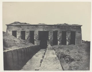 General View, Grand Temple of Dendera (Teutyres), Upper Egypt
