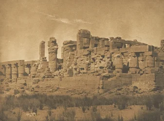 View of the Hypostyle Hall of the Palace of Karnak, taken from the N.E. corner, 1849-50