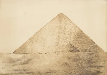 View of the Great Pyramid of Cheops from the S.E. Angle, December 1849