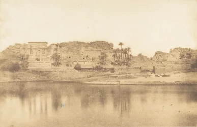 General view of the island of Philae, taken from the East, 1849-50