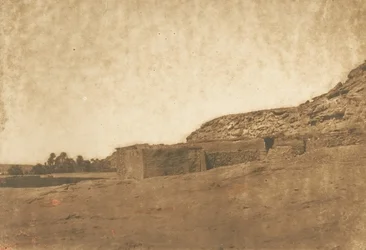 View Taken at the Village of Abou-hor Tropic of Cancer, April 1850