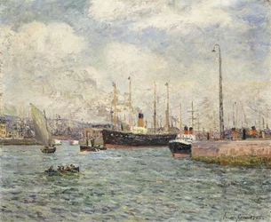 The Port of Le Havre, 1905