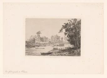 View of the Seine at Neuilly