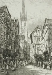 A Street in Rouen